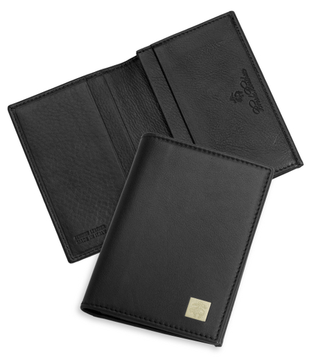 Golden Fleece Leather Business Card Case