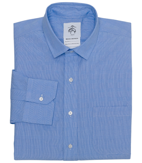 Pure Supima� cotton. Side gussets. Signature locker loop at back. Mother-of-pearl-buttons. Machine wash. Made in the USA.