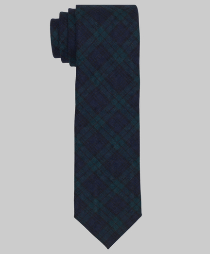 plaid wool ties