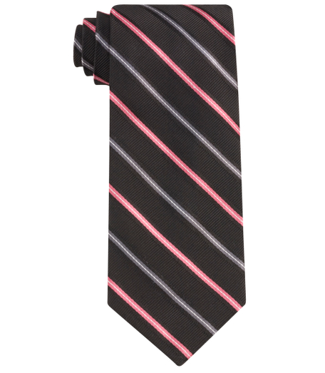 Pure silk satin woven in Italy. 4" width. Self loop. Dry clean. Made in the USA.