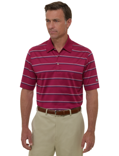 Luxurious double-mercerized cotton has added luster and softness. Finished with a signature performance treatment to enhance shape retention and resistance to shrinking, fading and piling. Signature Country Club patch on left sleeve. Machine wash. Imported.