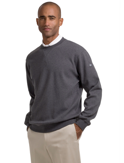 Pure cotton interlock stitch.  Finished with our signature performance treatment to enhance shaperetention and resistance to shrinking, fading and pilling.  Country Club patch on center back of the neck. Machine wash.  Imported.