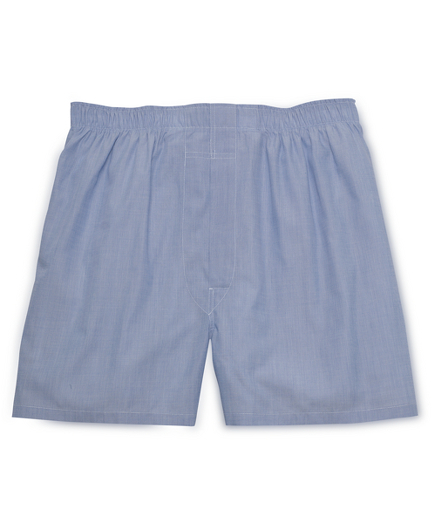 Pure finely woven cotton. Slim fit is a four panel design with a trimmer fit through hip and leg. Machine wash. Imported. Also available in Traditional fit.