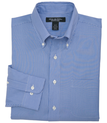 Pure cotton. Luxurious corded fabric woven in Italy. The original Polo� button-down collar. Luxury fit. Side gusset and cheveroned split back yoke. Signature shirring at barrel cuffs. Left chest pocket. Mother-of-pearl buttons. Featuring two sleeve lengths-regular and long. Machine wash. Imported.