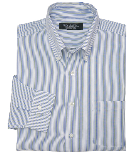 Pure cotton. Luxurious corded fabric woven in Italy. The original Polo� button-down collar. Luxury fit. Side gusset and cheveroned split back yoke. Signature shirring at barrel cuffs. Left chest pocket. Mother-of-pearl buttons. Featuring two sleeve lengths-regular and long. Machine wash. Imported.