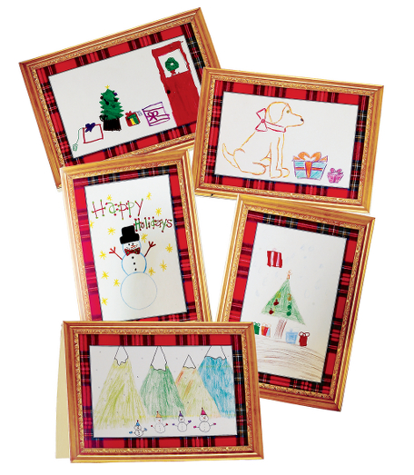 The colorful illustrations featured on our holiday cards were created specially for Brooks Brothers by the children at St. Jude Children's Research hospital. 10 cards (2 per drawing) and 10 envelopes are included. Special message inside reads: "May the gifts of hope and love be yours this holiday season." St. Jude is one of the world's premier pediatric cancer research centers. Its mission is to find cures for children with cancer and other catastrophic diseases through research and treatment. No child is ever denied treatment because of the family's inability to pay. 5" x 7". Made in the USA. Brooks Brothers will donate 50% of the purchase price of this item throughout the holiday season to St. Jude Children's Research Hospital. Donations to St. Jude will be made on purchases of this product in the USA only.