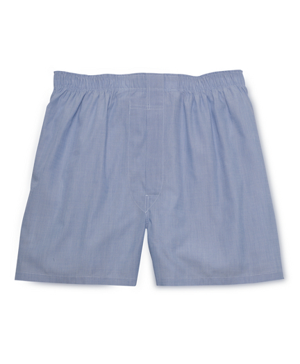 Pure finely woven cotton. Slim fit is a four-panel design slimmer in the leg and hip than our traditional fit boxers. Machine wash. Imported. Also available in Traditional Fit.