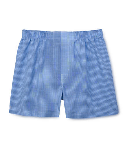 Pure finely woven cotton. Slim fit is a four-panel design slimmer in the leg and hip than our traditional fit boxers. Machine wash. Imported. Also available in Traditional Fit.