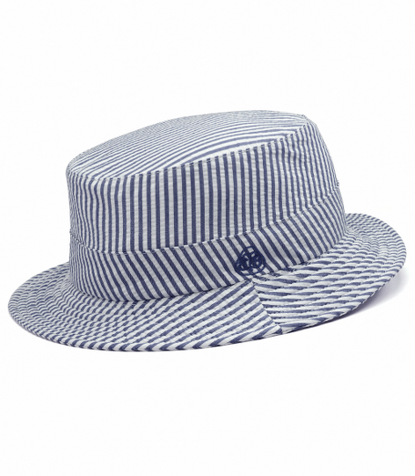 Great basic style in pure cotton seersucker. Made in the USA.