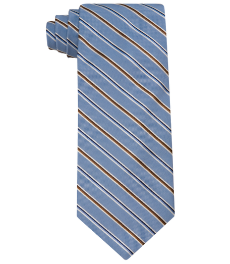 Cotton and silk blend woven in Italy. 4" width. Self-loop. Dry clean. Made in the USA.