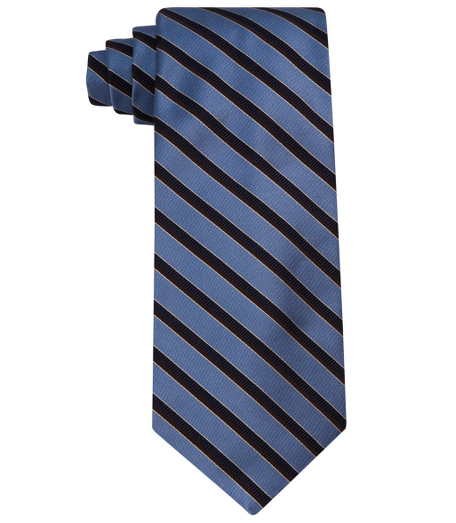 Pure silk woven in Italy. 4" width. Self-loop. Dry clean. Made in the USA.
