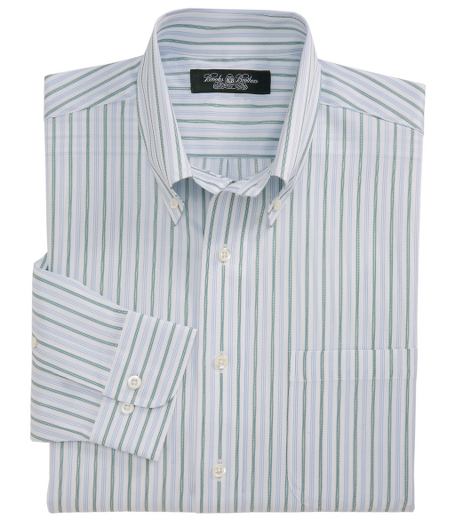 Pure cotton woven in Italy. The original Polo� button-down collar. Luxury fit. Side gusset and cheveroned split back yoke. Signature shirring at barrel cuffs. Left chest pocket. Mother-of-pearl buttons. Featuring two sleeve lengths-regular and long. Machine wash. Imported.