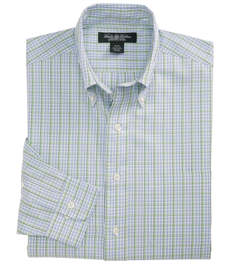Pure cotton woven in Italy. The original Polo� button-down collar. Luxury fit. Side gusset and cheveroned split back yoke. Signature shirring at barrel cuffs. Left chest pocket. Mother-of-pearl buttons. Featuring two sleeve lengths-regular and long. Machine wash. Imported.