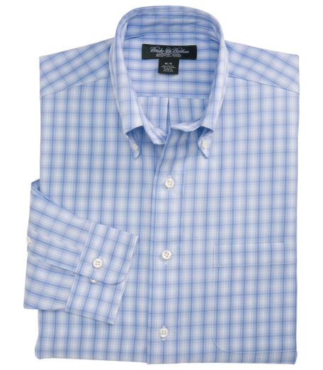 Pure Egyptian cotton twill woven in Italy. The original Polo� button-down collar. Country Club make featuring side gussets and real trocas shell buttons. Center back pleat and signature shirring at barrel cuffs. Available in regular and long sleeve lengths for a more exact fit. Machine wash. Imported.