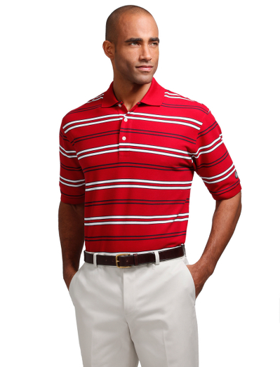 Designed for on the course and off, this polo is knitted in ultrafine 3-ply cotton. Finished with our signature performance treatment to enhance shape retention and resistance to shrinking, fading, and pilling. Machine wash. Imported.