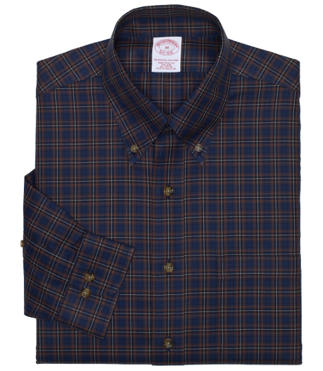 Pure cotton twill.  Made with pucker-free seams and treated to remain virtually wrinkle-free. The original Polo� button-down collar. Superdurable faux horn logo buttons. Center back pleat and signature shirring at barrel cuffs. Left chest pocket. Machine wash. Imported. Also available in Slim fit.