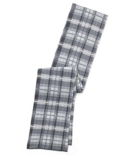 Pure Scottish cashmere. 72" x 8". Dry clean. Imported.