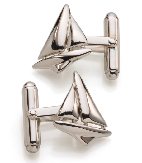 Sterling sliver.  Swivel back. Gift boxed. Imported.