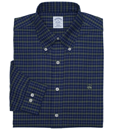 Lightweight oxford woven in all natural pima cotton. Made with pucker-free seams and treated to remain virtually wrinkle-free. The original Polo� button-down collar. Front center placket. Superdurable logo buttons. Signature shirring at barrel cuffs. Machine wash. Imported. Also available in Traditional fit.