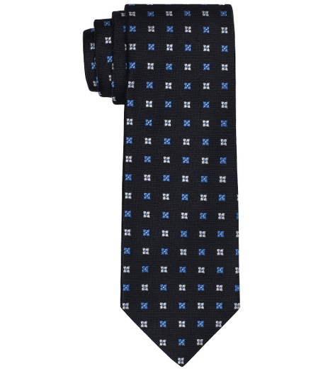 Stain-Resistant Four Petal Flower Tie