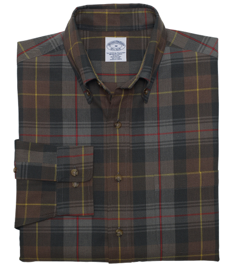 Cotton and wool blend. The original Polo� button-down collar. Superdurable faux horn logo buttons. Signature shirring at barrel cuffs. Machine wash. Imported. Also available in Traditional fit.