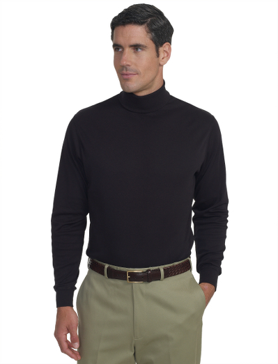A Brooks Brothers wardrobe essential. Knitted from pure Supima� cotton, finished with a signature treatment to enhance shape retention and resistance to shrinking, fading and pilling. Perfect layered or alone. Traditional fit. Machine wash. Imported.