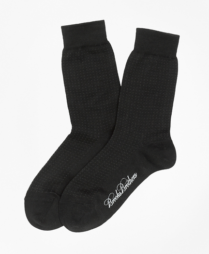 Superfine cotton/nylon socks. Machine wash. Made in Italy. Medium (fits shoe sizes 12 1/2 to 2 1/2) or large (fits shoe sizes 3 to 6). $12