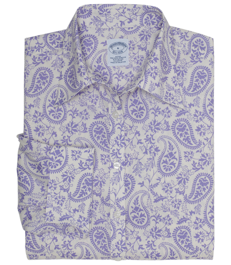 Fitted silhouette: our slightly-tailored, slimmer fit. Woven in cotton specially treated to remain virtually wrinkle free, with a touch of  DOW XLA for stretch. Three-quarter sleeves with French cuffs. Forward point collar. Machine wash. Imported.