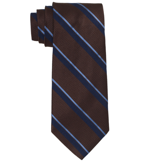 Silk and Cotton Blend woven in Italy. 3 1/2" width. Dry Clean. Made in the USA.