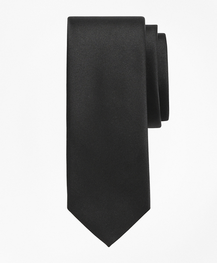 Pure silk woven in England. 2 7/8" width. Made in the USA. Dry clean.