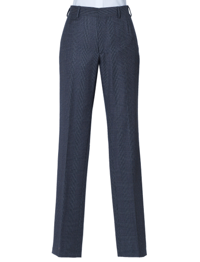 Pure wool. 100% Bemberg signature stripe lining. Belt loop trousers with zip fly. Genuine horn buttons. Unfinished hem. Can be finished as seen or with a cuff and no break. Dry clean. Imported.