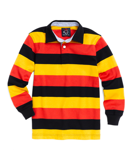 Navy-Gold-Red