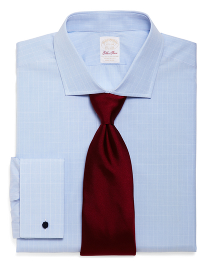 Made from one of the rarest cotton varieties distinguished by its purity and strength. Sea Island cotton has the softness of cashmere and the luster of silk. Fabric is spun in Switzerland and woven in Italy. English collar, French cuff. Natural shell buttons. Machine wash. Made in the USA. Cuff links not included.