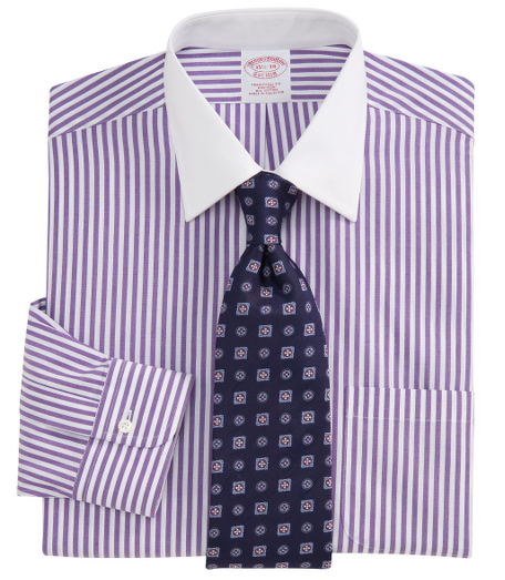 Brooks Brothers | Men | Clearance Dress Shirts | Non-Iron Bengal Stripe Dress Shirt : bengal shirt brooks brothers