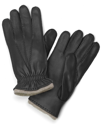 Deerskin Cashmere Lined Gloves