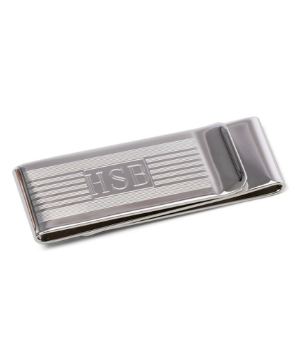 Engravable Double Money Clip
