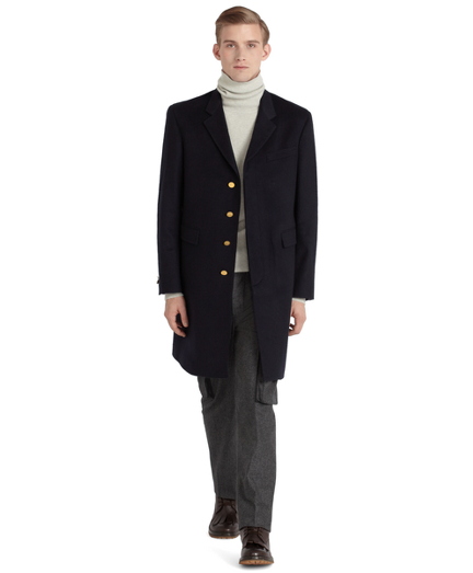 Cashmere Chesterfield Overcoat Brooks Brothers