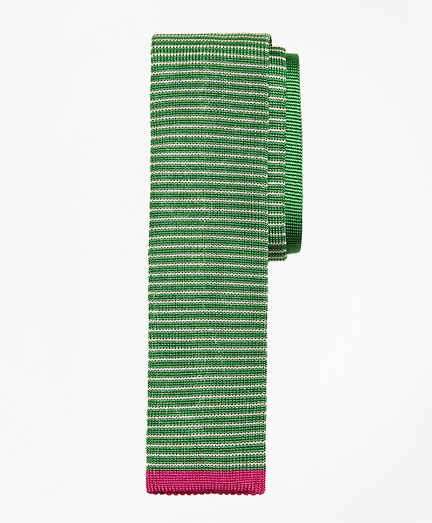 ColorBlock Knit Tie Brooks Brothers