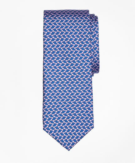 Bow Tie Motif Print Tie