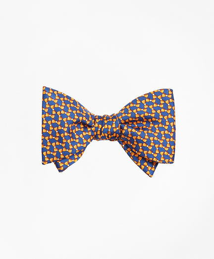 Bow Tie Motif Bow Print Tie