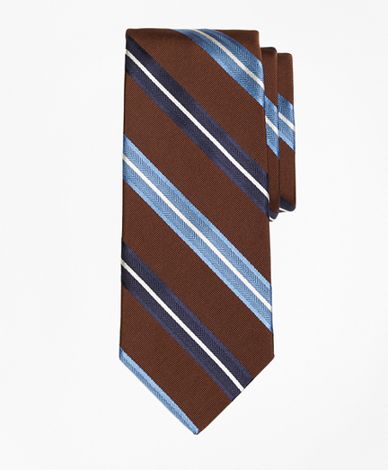 Bold Split Stripe Tie