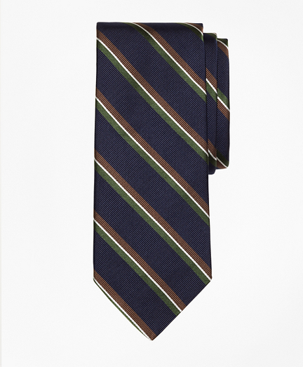 Split Bar Stripe Tie