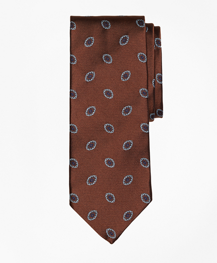 Oval Flower Tie