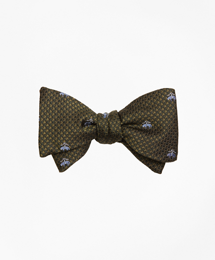 Golden Fleece Houndscheck Bow Tie
