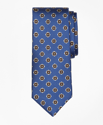 Medallion Print Tie