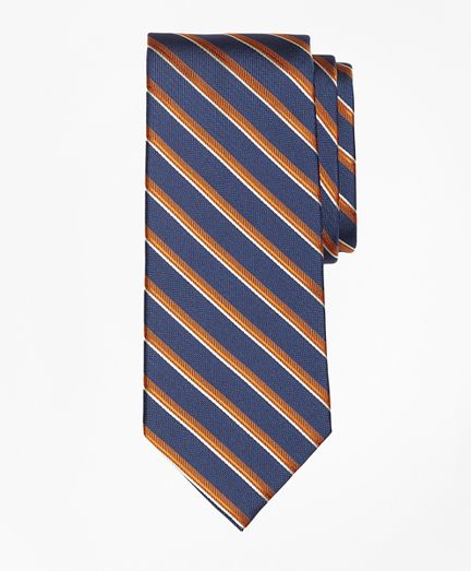Double Sidewheeler Stripe Tie