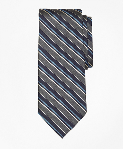 Sidewheeler Herringbone Stripe Tie