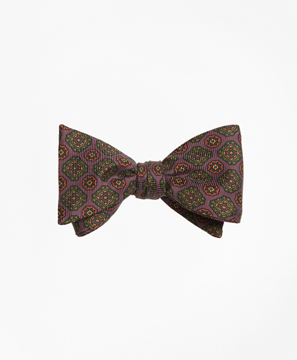 Ancient Madder Medallion Bow Tie