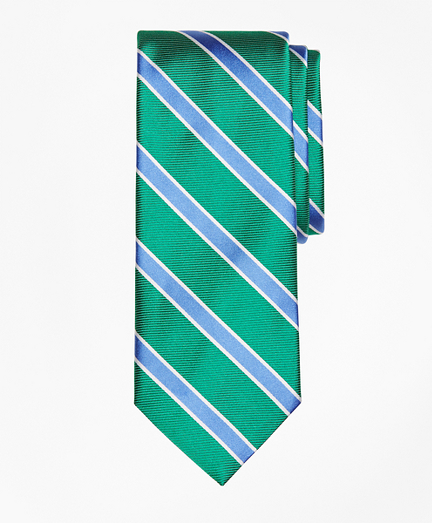 Bold Frame Stripe Tie
