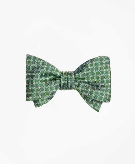 Parquet Link Bow Tie